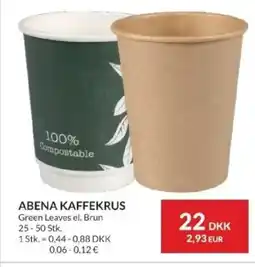 Nielsen's Discount Abena kaffekrus tilbud