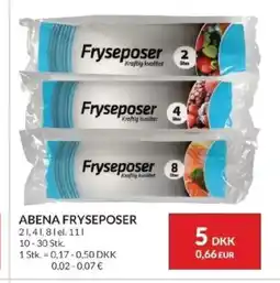 Nielsen's Discount Abena fryseposer tilbud