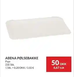 Nielsen's Discount Abena pølsebakke tilbud