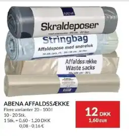 Nielsen's Discount Abena affaldssække tilbud