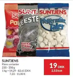 Nielsen's Discount Suntjens tilbud