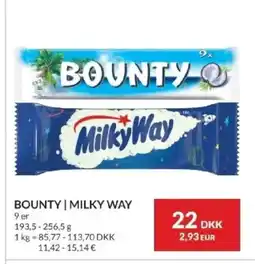 Nielsen's Discount Bounty | Milky way tilbud