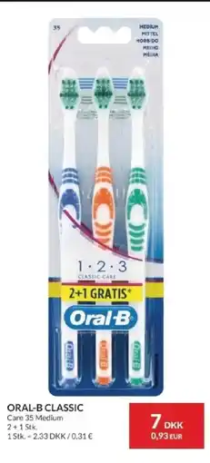 Nielsen's Discount Oral-B classic tilbud
