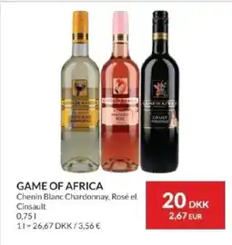 Nielsen's Discount GAME OF AFRICA tilbud