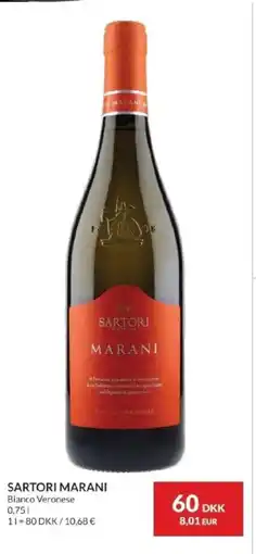 Nielsen's Discount Sartori Marani tilbud