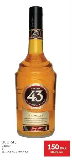 Nielsen's Discount LICOR 43 tilbud