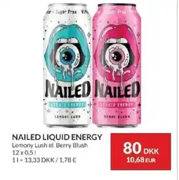 Nielsen's Discount Nailed Liquid energy tilbud