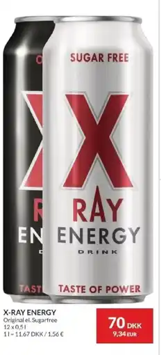 Nielsen's Discount X-RAY Energy tilbud