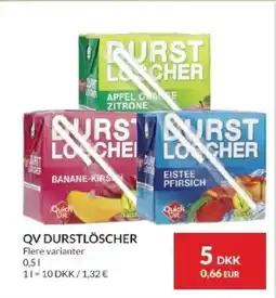 Nielsen's Discount QV Durstlöscher tilbud