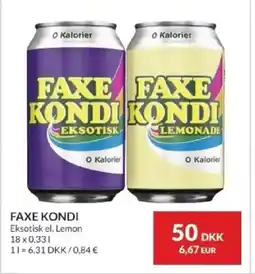 Nielsen's Discount FAXE KONDI tilbud