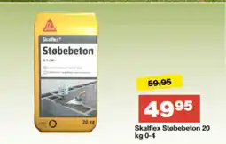 Bauhaus Skalflex Støbebeton tilbud