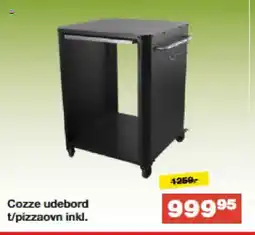 Bauhaus Cozze udebord t/pizzaovn inkl. tilbud