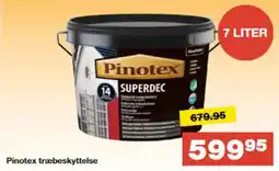 Bauhaus Pinotex træbeskyttelse tilbud