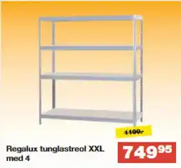 Bauhaus Regalux tunglastreol XXL med 4 tilbud