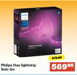 Bauhaus Philips Hue lightstrip Solo tilbud