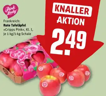 REWE DE Rote Tafeläpfel tilbud