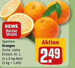 REWE DE Orangen tilbud