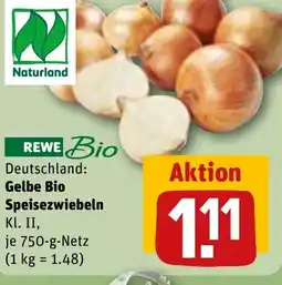 REWE DE Gelbe Bio Speisezwiebeln tilbud