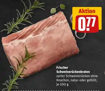 REWE DE Frischer Schweinerückenbraten tilbud