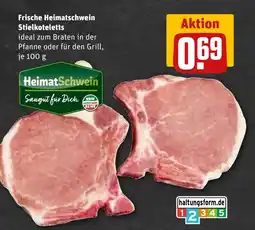REWE DE Frische Heimatschwein Stielkoteletts tilbud