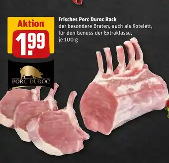 REWE DE Frisches Porc Duroc Rack tilbud
