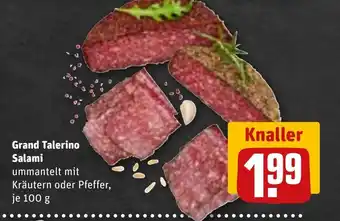 REWE DE Grand Talerino Salami tilbud