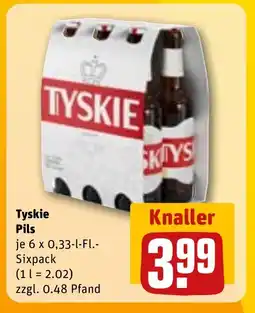 REWE DE Tyskie Pils tilbud