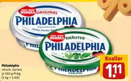REWE DE Philadelphia tilbud