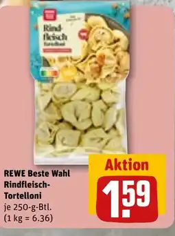 REWE DE REWE Beste Wahl Rindfleisch- Tortelloni tilbud