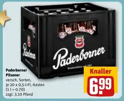 REWE DE Paderborner Pilsener tilbud