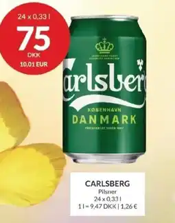 Nielsen's Discount Carlsberg Pilsner tilbud