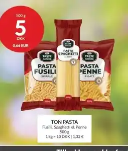 Nielsen's Discount Ton pasta tilbud