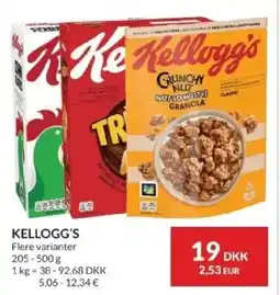 Nielsen's Discount KELLOGG'S tilbud