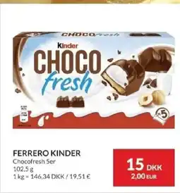 Nielsen's Discount Ferrero Kinder tilbud
