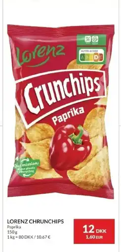 Nielsen's Discount Lorenz chrunchips tilbud