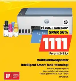 Power HP Multifunktionsprinter HPST5106 tilbud