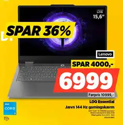 Power Lenovo LOQ Essential 83SC001BMX tilbud