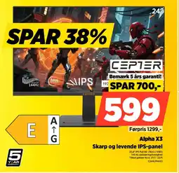 Power CEPTER Alpha X3 C24ALPHAX3 tilbud