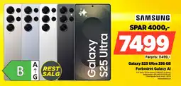Power SAMSUNG Galaxy S25 Ultra 256 GB SMS938BZKDEUB tilbud