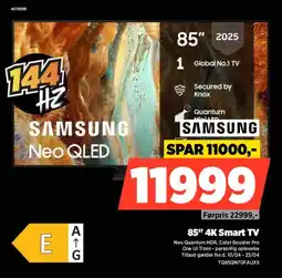 Power SAMSUNG 85" 4K Smart TV TQ85QN70FAUXX tilbud