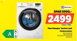 Power Electrolux Vaskemaskine EW6F1249P3 tilbud