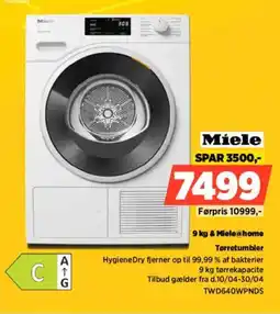 Power Miele Tørretumbler TWD640WPNDS tilbud