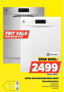 Power Electrolux Opvaskemaskine EPA30073UX tilbud