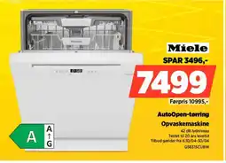 Power Miele Opvaskemaskine G5831SCUBW tilbud
