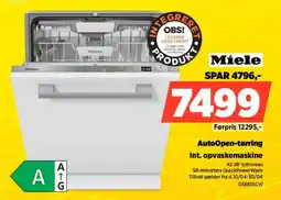 Power Miele Int. opvaskemaskine G5861SCVI tilbud