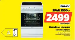 Power GRAM Keramisk komfur KE60060VN tilbud