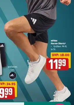 REWE DE adidas Herren Shorts³, EUR 11.99 tilbud