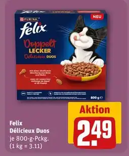 REWE DE Felix Délicieux Duos, EUR 2.49 tilbud