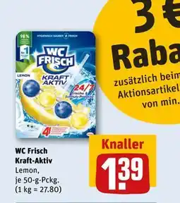 REWE DE WC Frisch Kraft-Aktiv, EUR 1.39 tilbud
