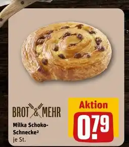 REWE DE Milka Schoko-Schnecke², EUR 0.79 tilbud
